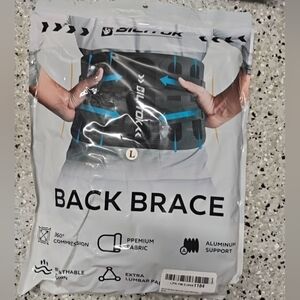 Balitok Back Brace For Lower Back Pain 360compression Large Unisex Large